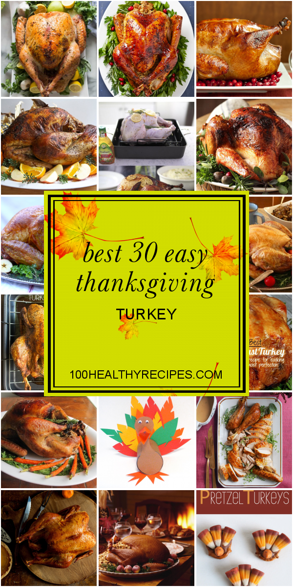 Best 30 Easy Thanksgiving Turkey – Best Diet And Healthy Recipes Ever ...